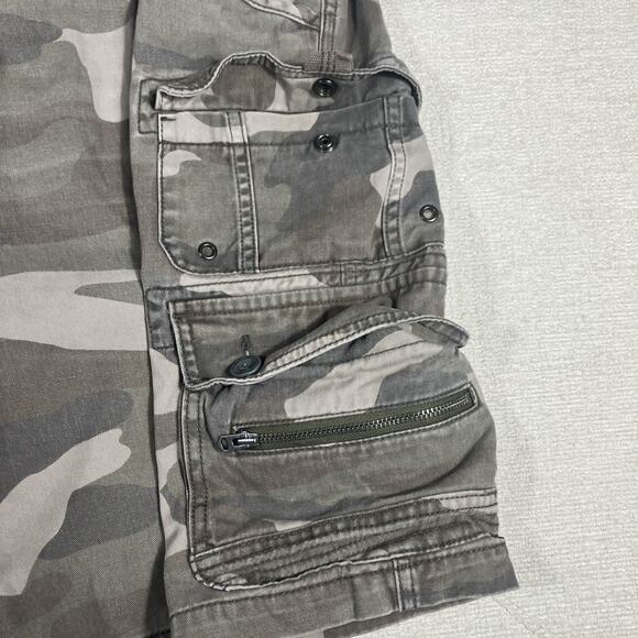 Iron Co. 40 X 10.5 Camo Cargo Shorts Tactical Multi Pocket Hiking Normcore - Picture 3 of 16